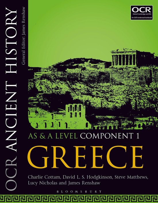 OCR Ancient History AS and A Level Component 1 - cover