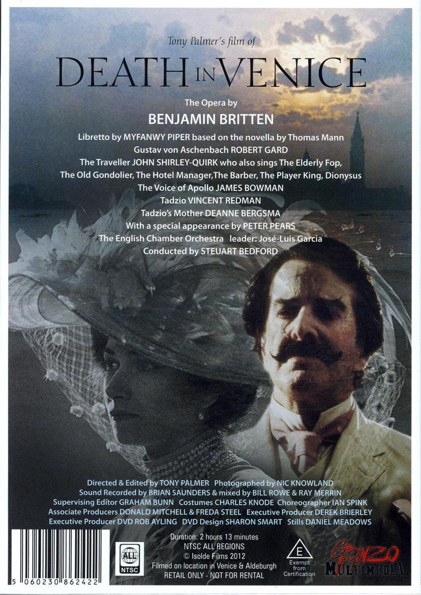 Death In Venice (Dvd) Dvd's bol
