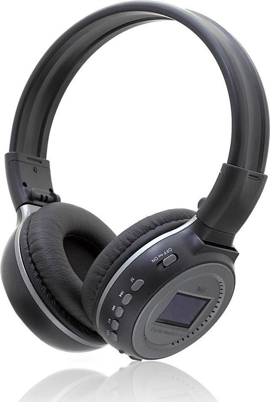 rook Blozend afbreken Geïntegreerde MP3-Headset 4 in 1 Functie Zwart Grijs | bol.com