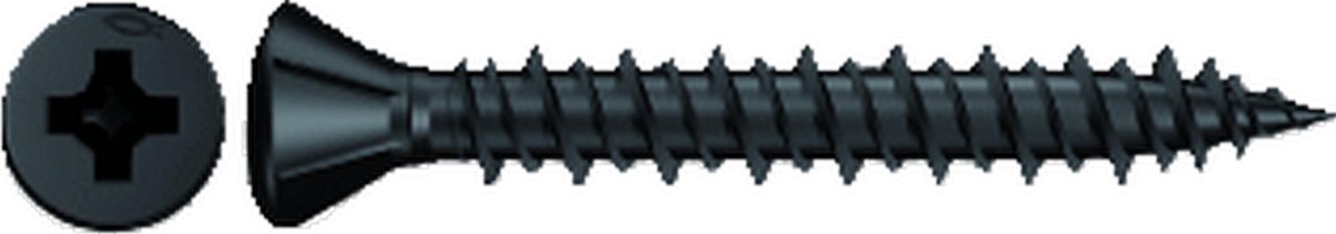 FIS gipsplaatschroef FSN-TPG, staal, diam 3.9mm, le 30mm, gefosfat