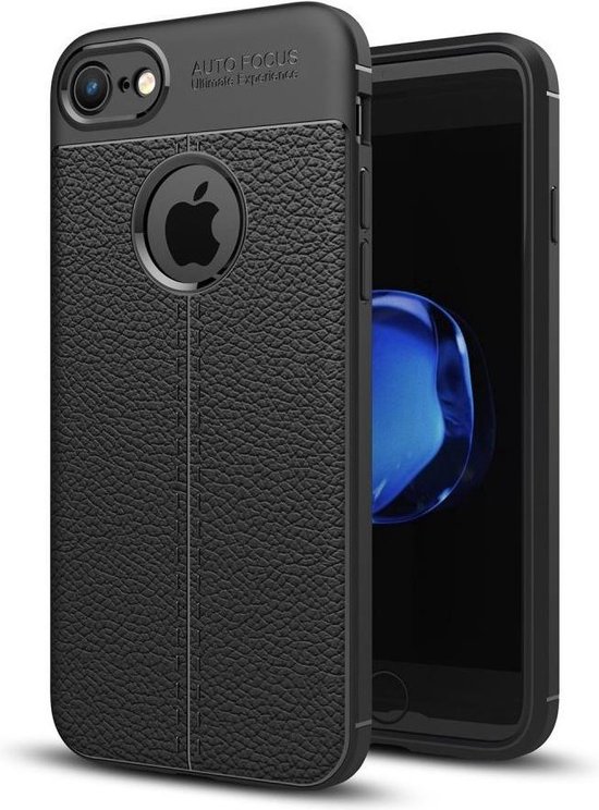 Just in Case Apple iPhone 8 Back Cover Soft TPU Zwart bol