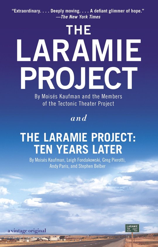 The Laramie Project and The Laramie Project: Ten Years Later - cover