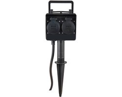 Heitronic 35466 Stopcontactsplitter 2-voudig