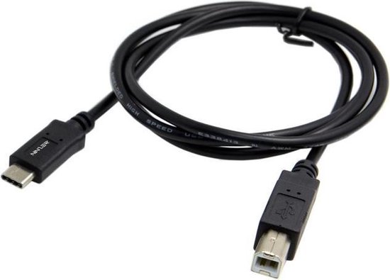 bescherming Vegen Verkoper Ninzer USB-C naar USB B Printer Kabel USB 2.0 | 1 meter | bol.com