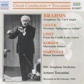 Arturo Toscanini - Brahms/Gluck/Liszt/