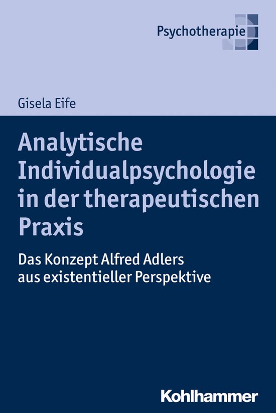 Analytische Individualpsychologie in der therapeutischen Pra ... - cover