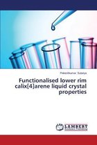 Functionalised lower rim calix[4]arene liquid crystal properties