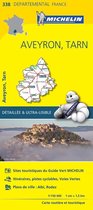 Aveyron / tarn 11338 carte ' local ' ( France ) michelin kaart
