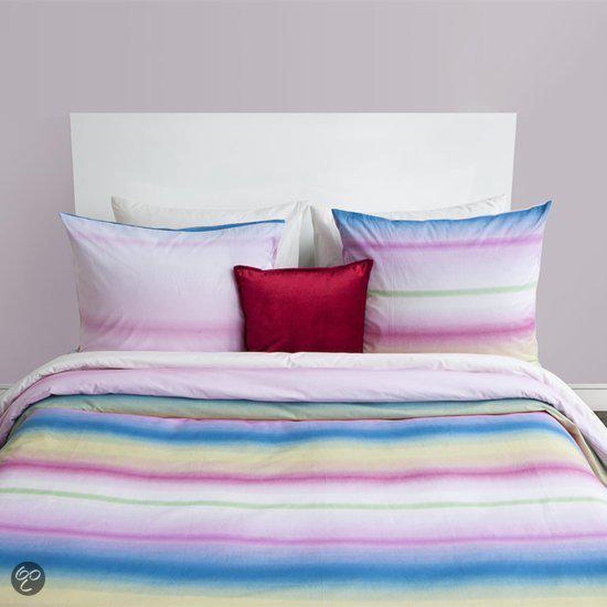 Heckettlane HnL Pure Cotton Jerry Dekbedovertrek - Lits-jumeaux - 240x200/220 cm - Multi