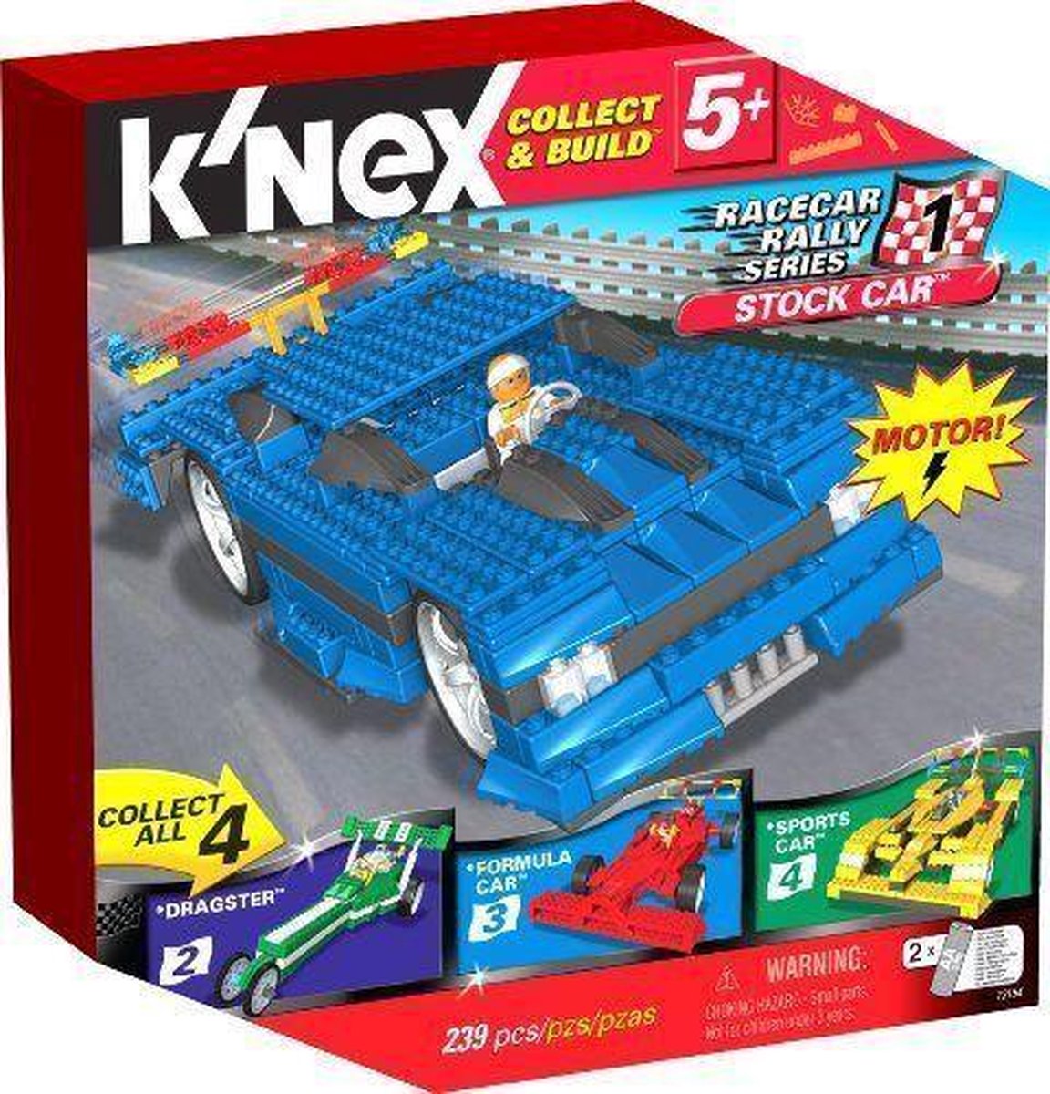 K'NEX - Collect & Build - Nr.1 - Racecar rally series - Stock car