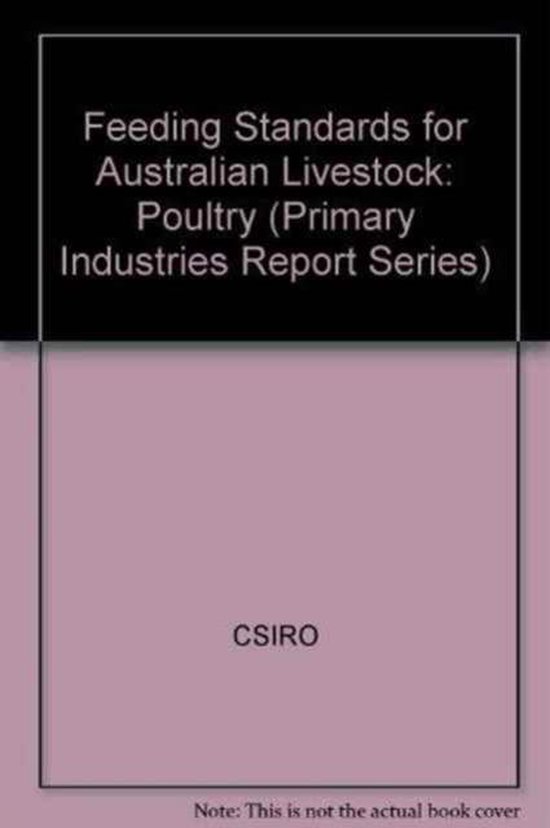 Feeding Standards for Australian Livestock, J.L. Corbett