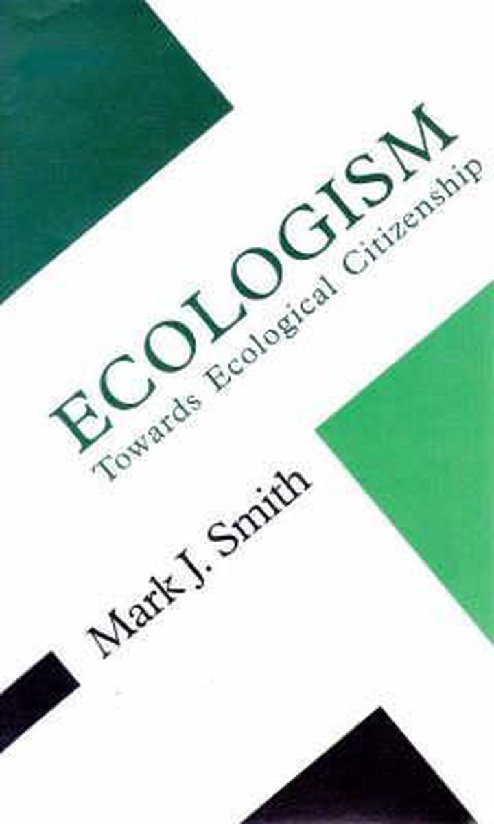 Ecologism, Mark J. Smith | 9780335196043 | Boeken | bol