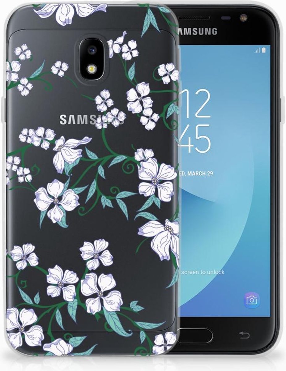 Samsung Galaxy J3 2017 Uniek TPU Case Blossom White