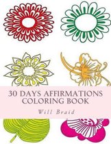 30 Days Affirmations Coloring Book