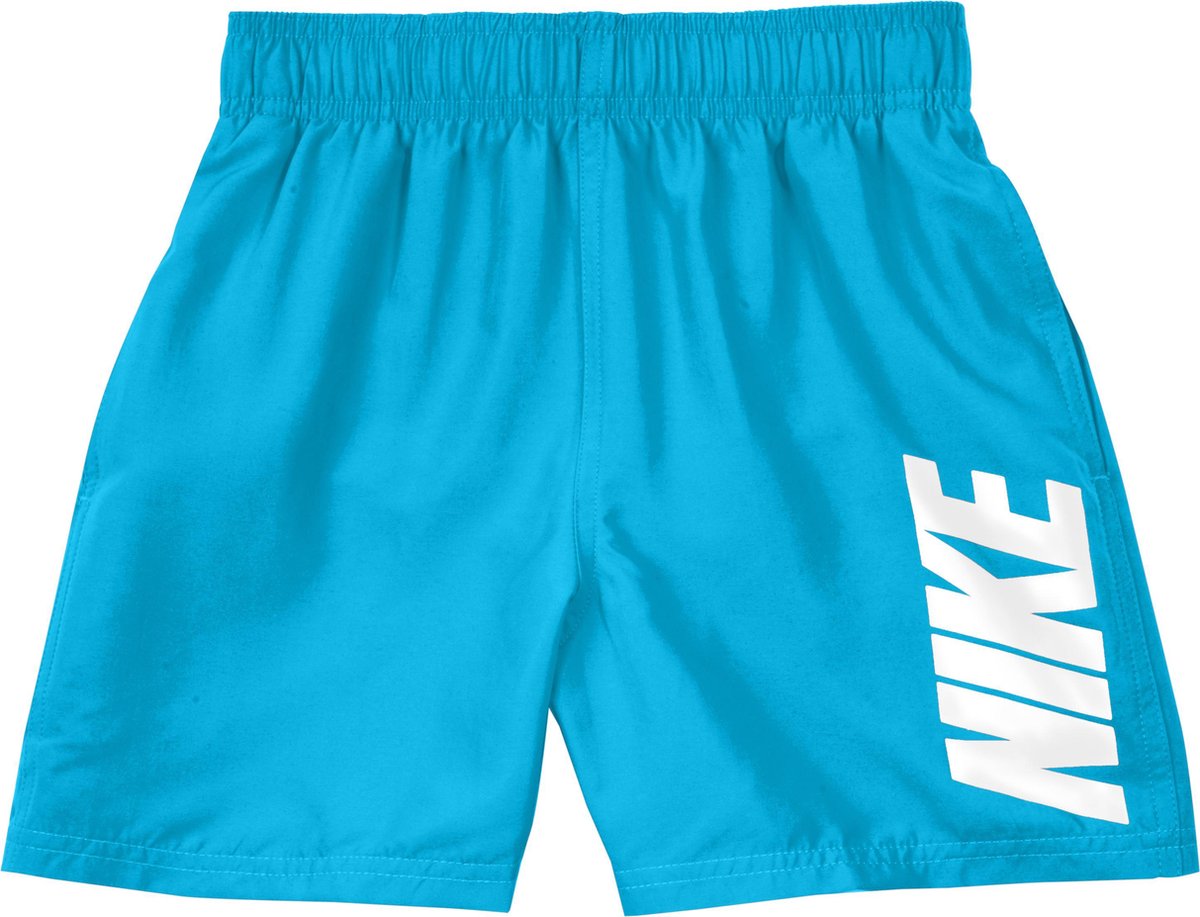 bol.com | Nike Swim 4" Volley Short Jongens Zwembroek - Aqua - Maat 122/128