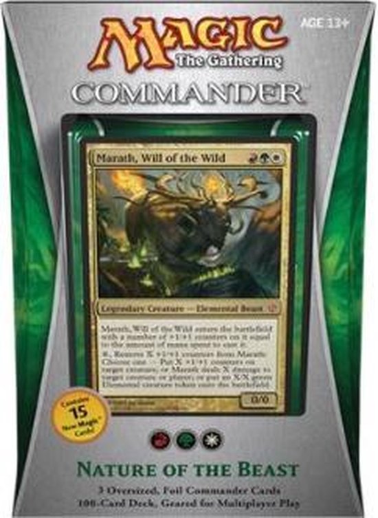 Foto: Magic the gathering commander 2013 nature of the beast