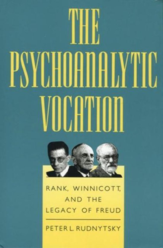 The Psychoanalytic Vocation - cover