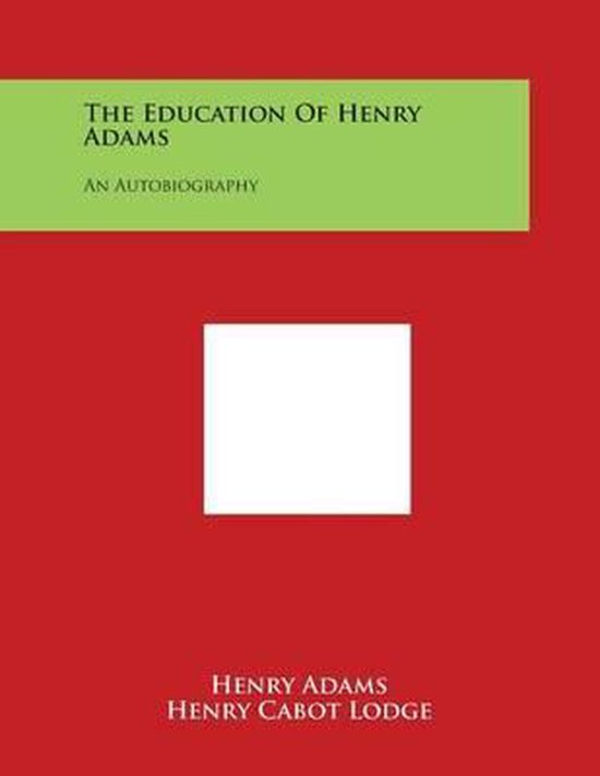 The Education of Henry Adams - cover