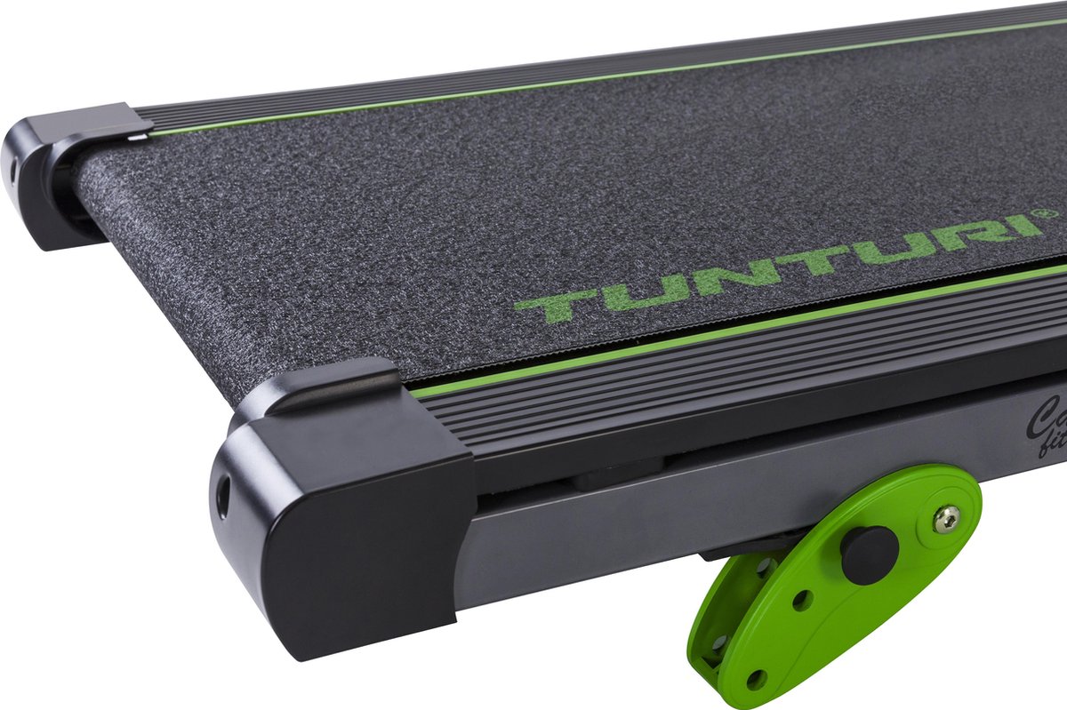 Afbeelding 2 van Tunturi Cardio Fit T30 Loopband - Inklapbaar - Hardloopband - 12 trainingsprogramma's - LCD monitor - 0,8 tot 12,0 km/u - EU veiligheid gecertificeerd