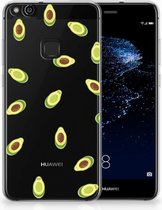 Huawei P10 Lite Uniek TPU Hoesje Avocado