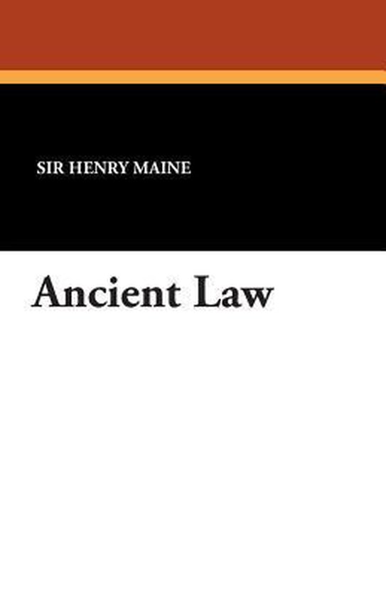 Ancient Law - cover