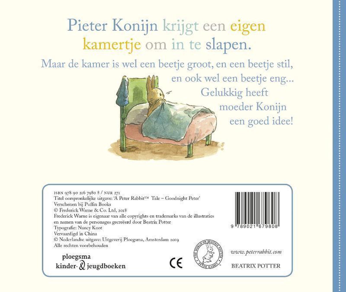 Bol Com Pieter Konijn Pieter Konijn Slaap Lekker Beatrix Potter 9789021679808 Boeken