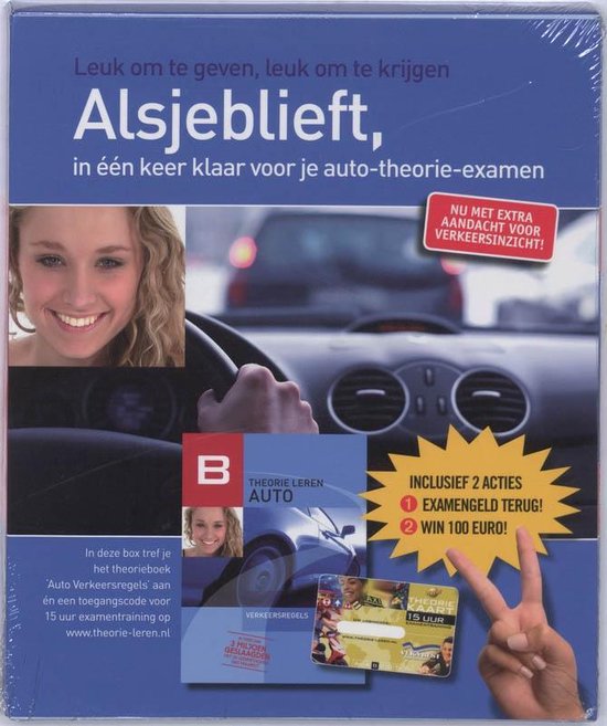 Cover van het boek 'Auto verkeersregels + 15 uur Internet examentraining + Internet toegangscode / druk 1'