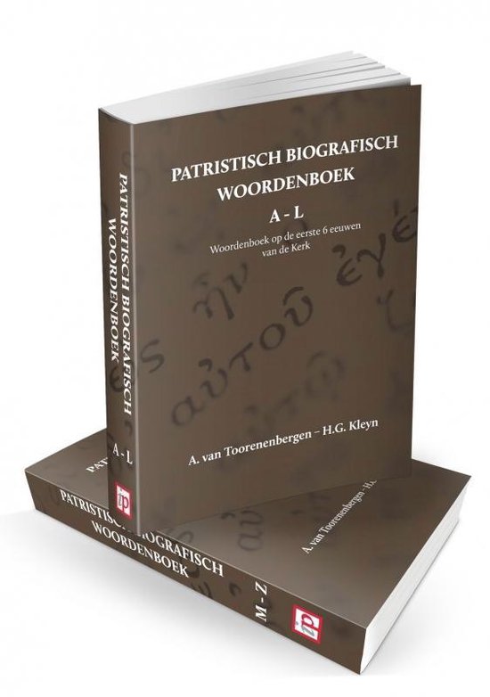 Patristisch Biografisch Woordenboek complete set 9789057193446 A