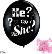 Gender Reveal Ballon - Meisje - 60cm