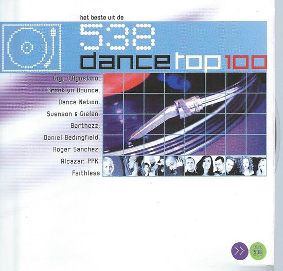 Zaklampen eindeloos huiswerk maken 538 DANCE TOP 100 2002, Various | CD (album) | Muziek | bol.com