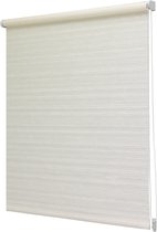 Intensions-Rolgordijn Lichtdoorlatend-Structuur-Reli�f Off white-180x190cm