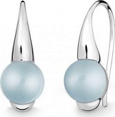 Quinn - Silver Earring with Blue Topaz - 035770958