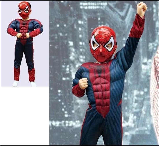 Spiderman pak mt.110/116 incl. 2 maskers | bol.com