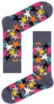 Happy Socks Stars Sokken, Grijs - Maat 36-40