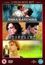 Anna Karenina, Atonement en Pride & Prejudice in 1 box ( IMPORT )