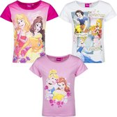 Disney - Prinsessen - T-shirt - Wit