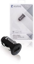 König P.SUP.USB205 Auto Zwart oplader voor mobiele apparatuur