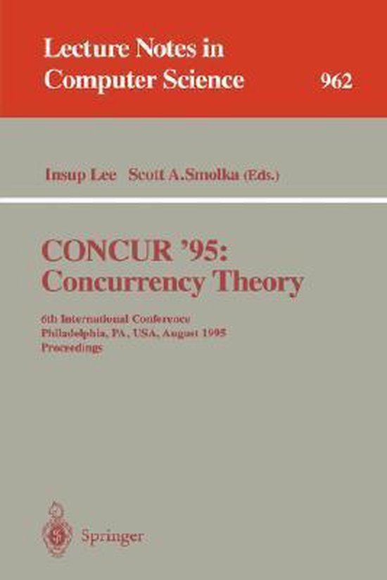 CONCUR '95 Concurrency Theory - cover