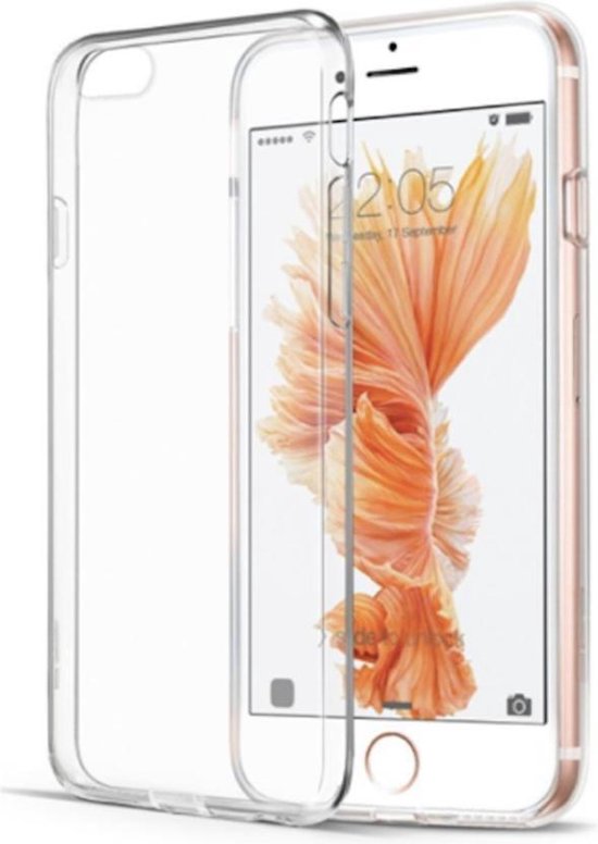 Extra Stevige Cover geschikt geschikt voor Apple iPhone 7 | iPhone 8 | Transparant Ultra Dunne TPU Siliconen case Hoesje