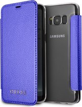 Samsung Galaxy S8 hoesje - Guess - Blauw - Kunstleer