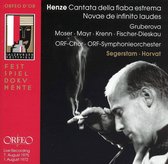 ORF Chor & Symphonieorchester - Henze: Cantata Della Fiaba Estrema, Novae De Infinito Laudes (CD)