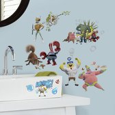 Nickelodeon - Spongebob SquarePants - Muurstickers - Wanddecoratie - Muurdecoratie - Wandstickers - Vinyl - 27 Delig - Kinderkamer.
