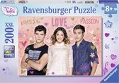 Ravensburger puzzel Disney Violetta Violetta, Tomas & Leon - Legpuzzel - 200XXL stukjes