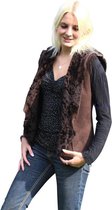 Lammy  lamsvacht gilet Toscana maat 36