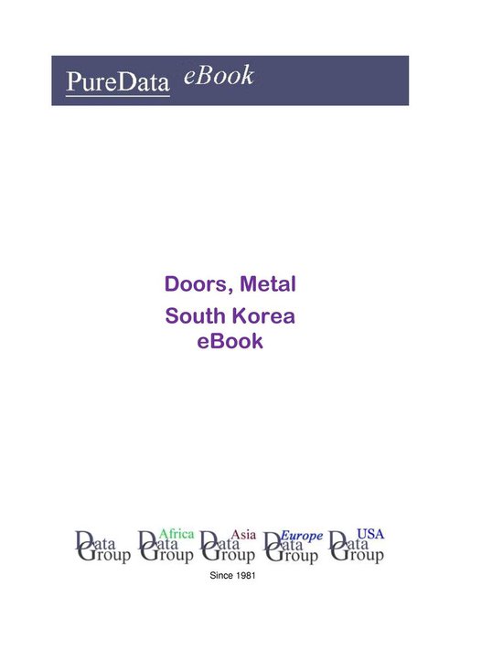 PureData eBook - Doors, Metal in South Korea - cover