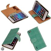 "Bestcases ""Slang"" Turquoise Honor 6 Bookcase Cover Hoesje"