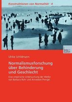 Normalismusforschung über Behinderung und Geschlecht