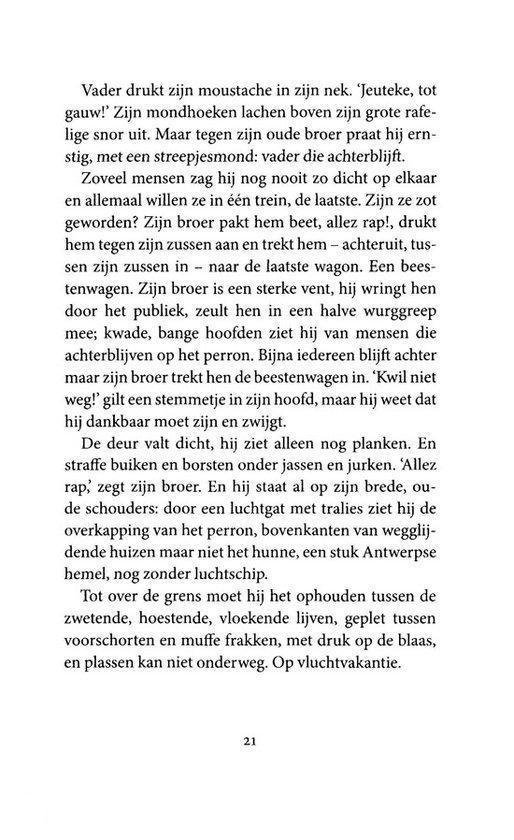 Pagina met Nederlandse tekst en paginanummer 21.
