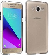 Hoesje Tpu Siliconen Case voor Samsung Galaxy Grand Prime Plus Transparant