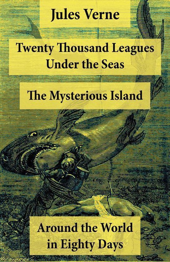 Twenty Thousand Leagues Under the Seas + Around the World in ... - cover